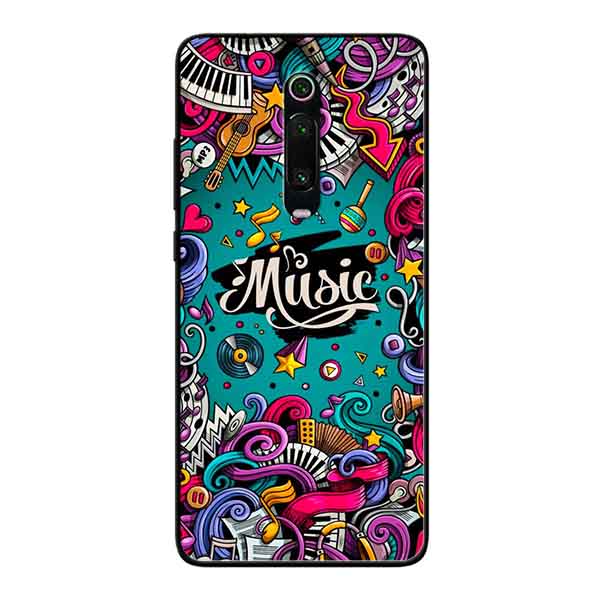 Ốp Lưng in cho Xiaomi Redmi K20 Mẫu Màu Sắc 2 - Hàng Chính Hãng