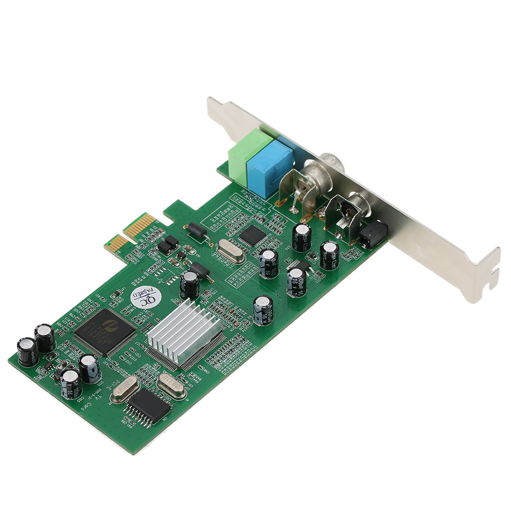 Bộ dò TV bên trong PCI-E ghi hình MPEG Video DVR PAL BG PAL I NTSC SECAM PC PCI-E