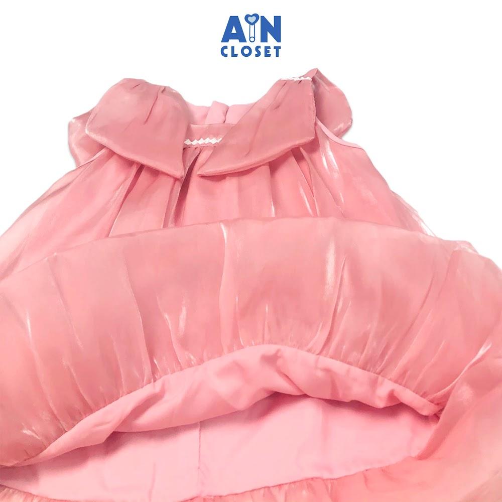 Đầm công chúa bé gái Hồng san hô organza - AICDBGO60BV7 - AIN Closet