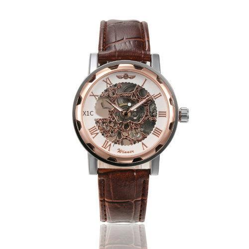 Người chiến thắng giá thấp nhất 614 ngày rỗng phong cách retro đồng hồ cơ hướng dẫn sử dụng kinh doanh cho nam giới