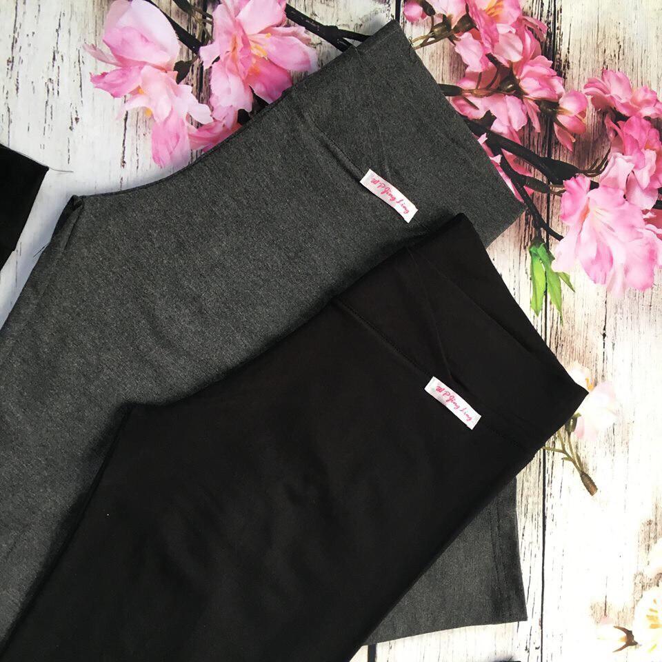 Quần legging thun cạp chéo công sở cho bà bầu - Tổng kho váy bầu