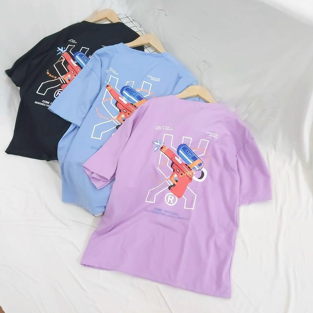 Áo thun tay lỡ unisex, Áo phông tay lỡ nam nữ form rộng chất 100% cotton mát mềm mịn giá rẻ đẹp