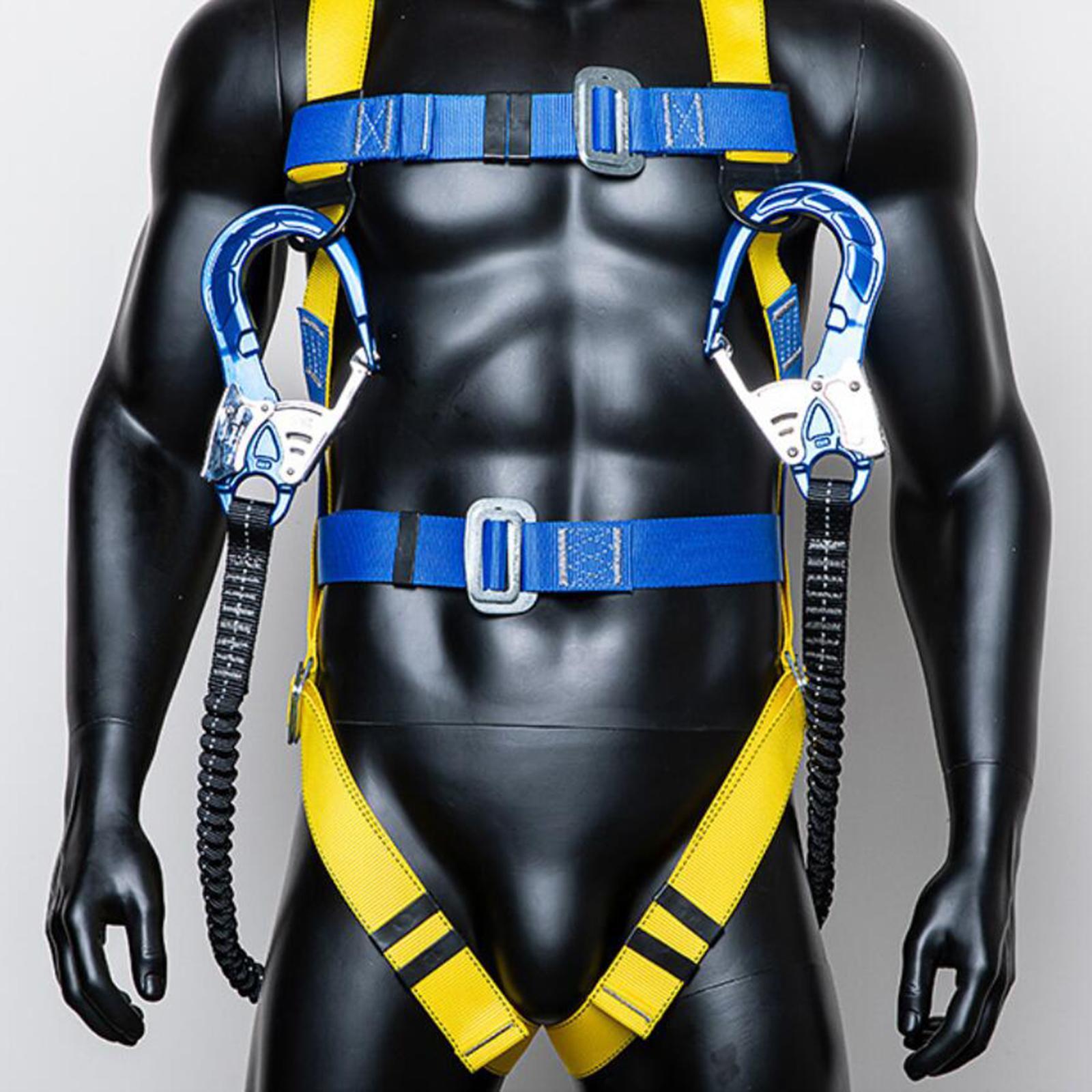 Protective Safety Harness Fall Protection Lanyard with Hook Construction
