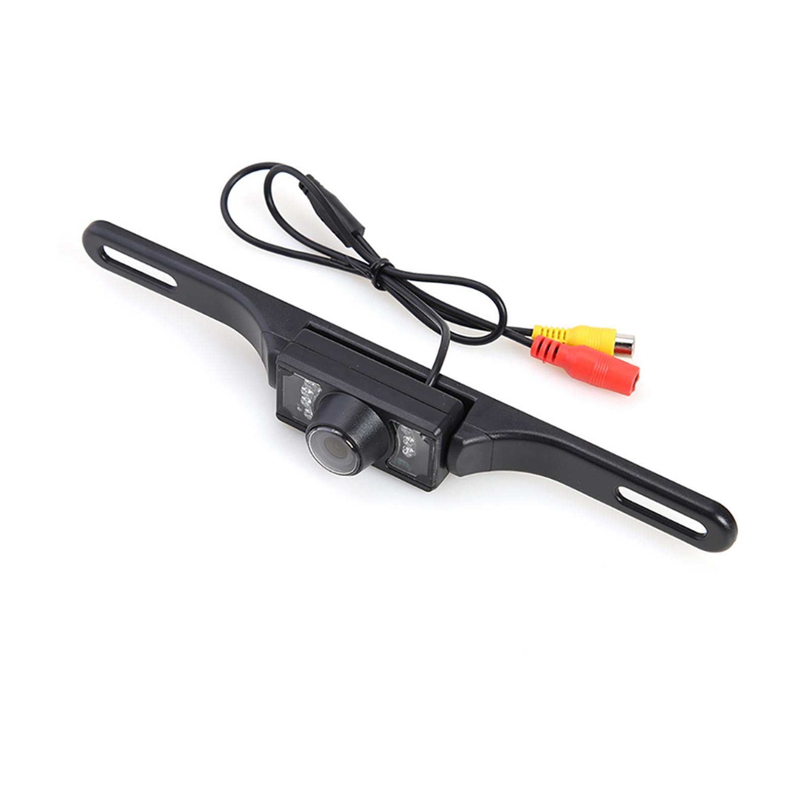 1080P Backup Camera with 5 inch Monitor License Plate Back Up Camera for Car Pickup Truck SUV Rear View Camera