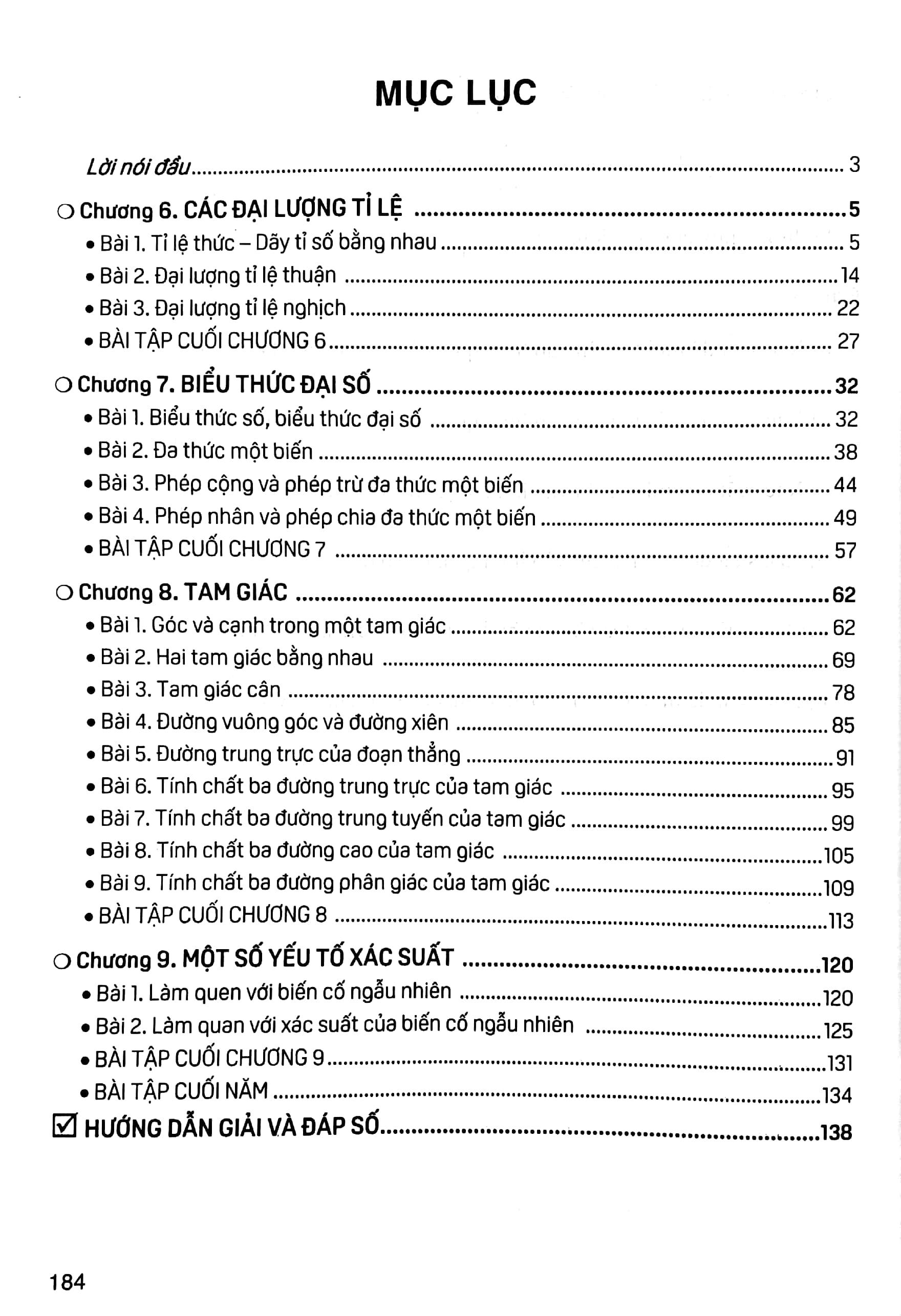 Hướng Dẫn Học Và Phương Pháp Giải Toán 7 - Tập 2