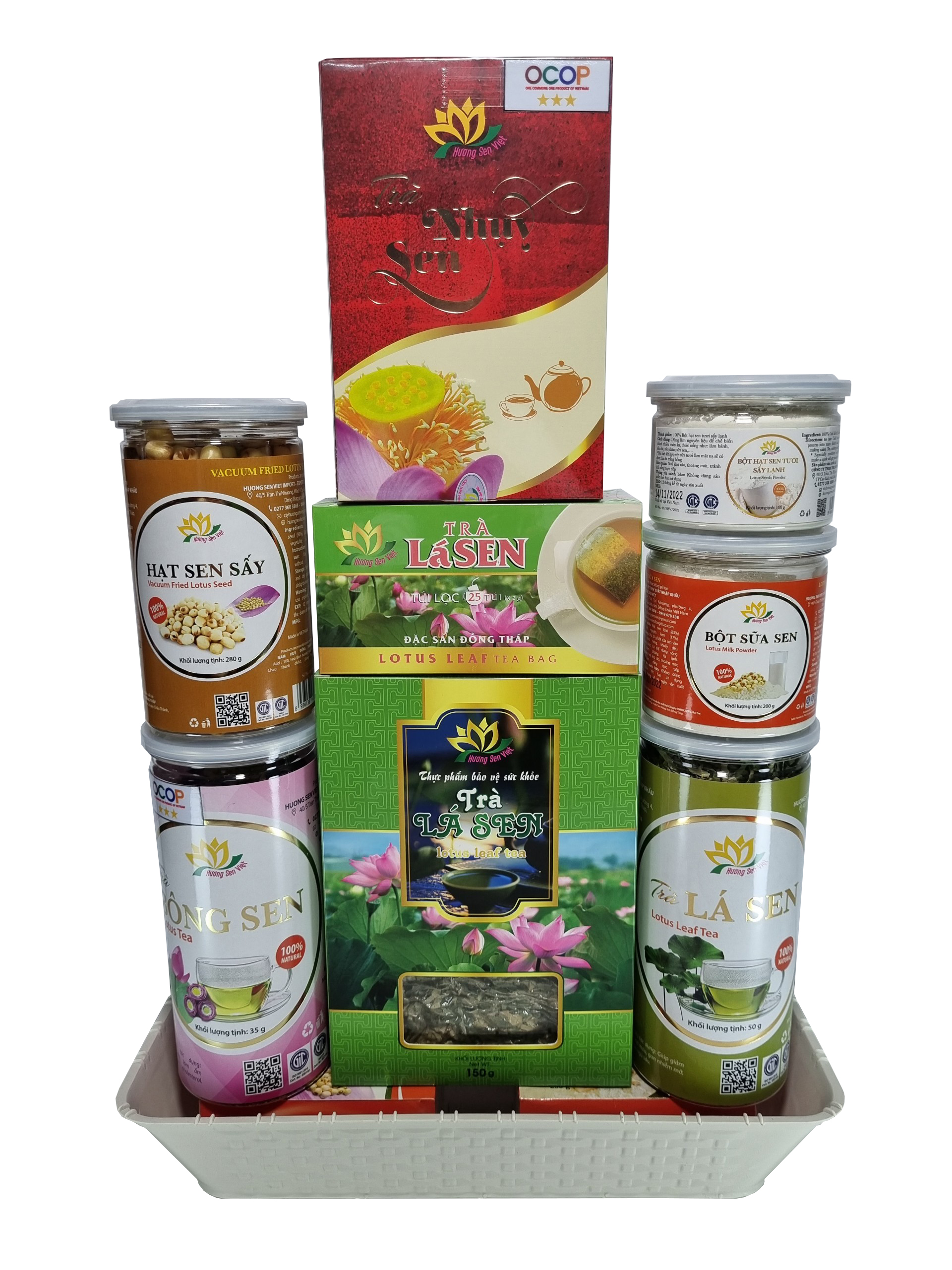 GIỎ QUÀ TẾT - HƯƠNG SEN VIỆT