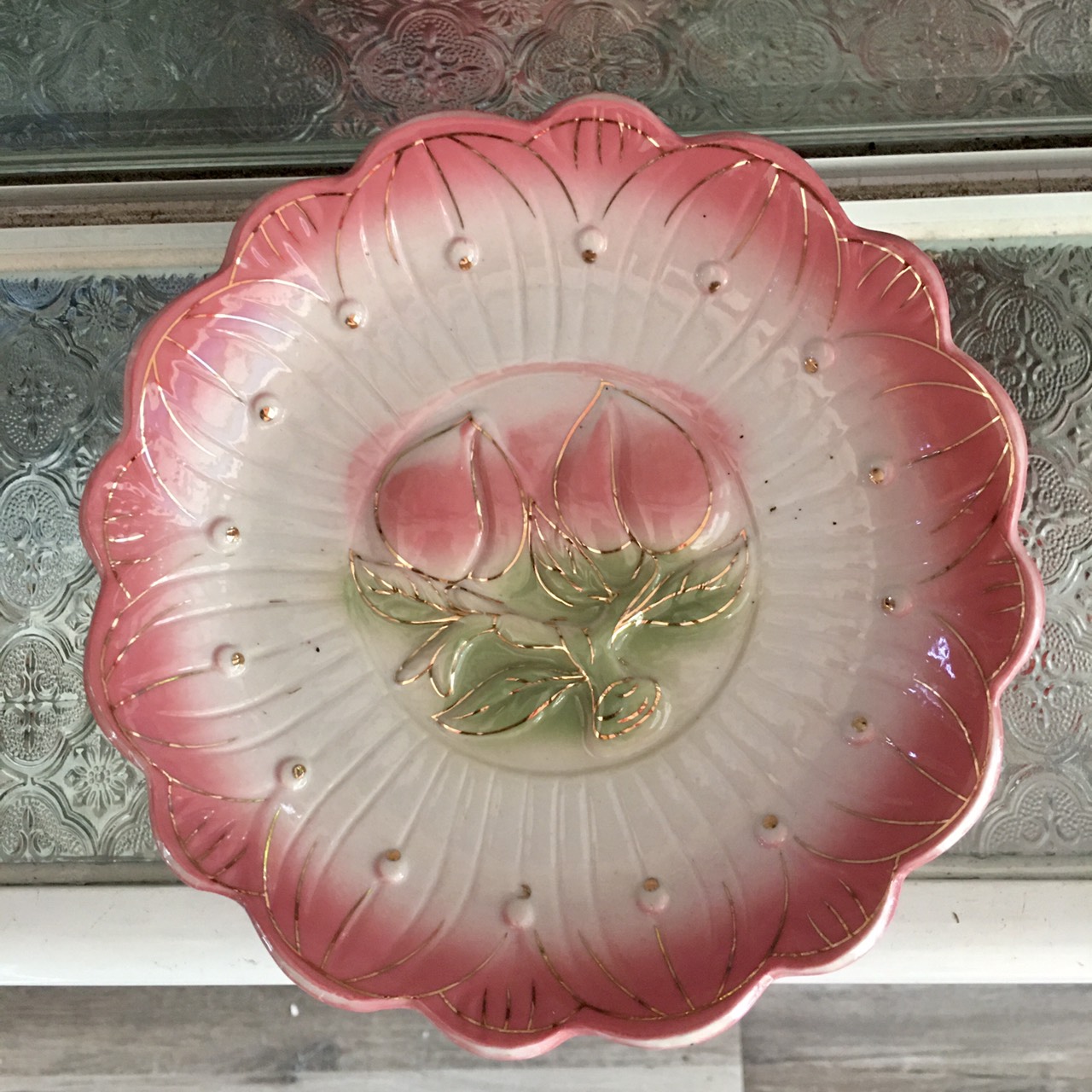 Đồ bàn thờ dĩa trái cây Hồng Sen - thờ cúng