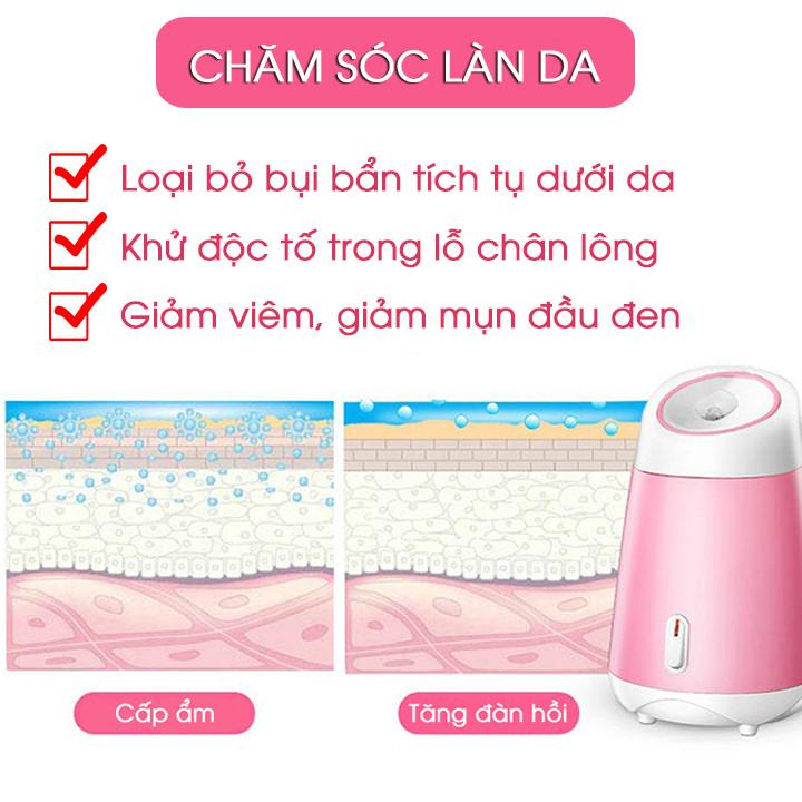 Máy xông hơi da mặt hoa quả, thảo dược - màu ngẫu nhiên - Hàng Chất Lượng