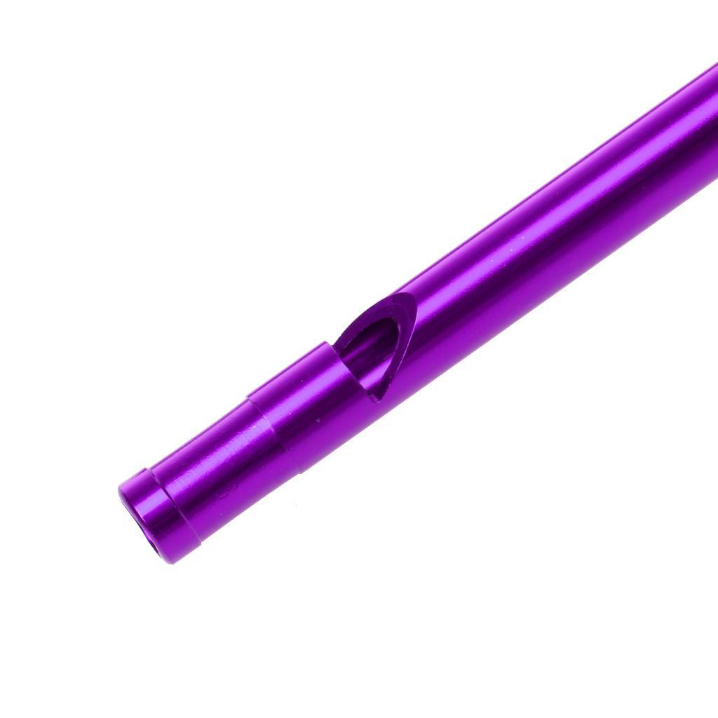 2x2pcs Outdoor Survival Camping Training Emergency Safety Whistle Purple