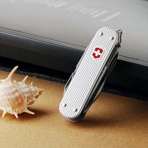 Dao đa năng VICTORINOX MiniChamp Alox Silver 0.6381.26 (58 mm)