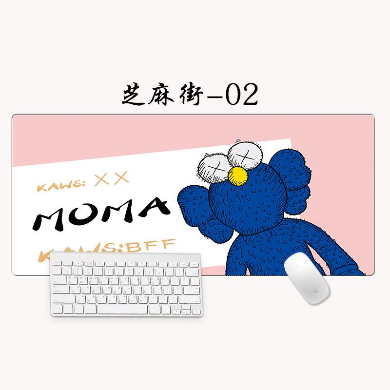 Phong cách mới nhất phổ biến Sesame Street miếng lót chuột miếng lót chuột bàn phím máy tính trò chơi miếng lót bàn làm việc sáng tạo DIY