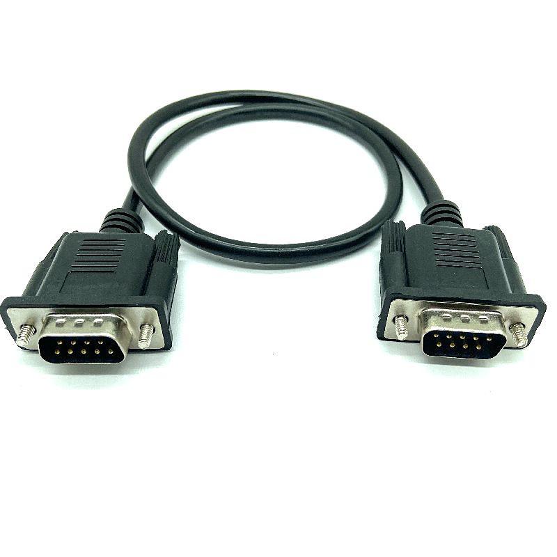 Cáp RS232 đến RS-232 DB9F đến DB9F Cáp mở rộng đầu nối nam sang nữ / nam DB9
