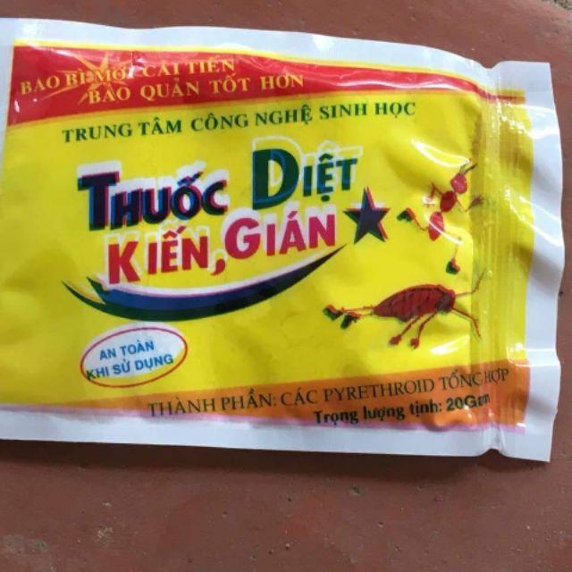 Bộ 10 GÓI THUỐC HANPET THUỐC DIỆT KIẾN , GIÁN SINH HỌC DẠNG BỘT