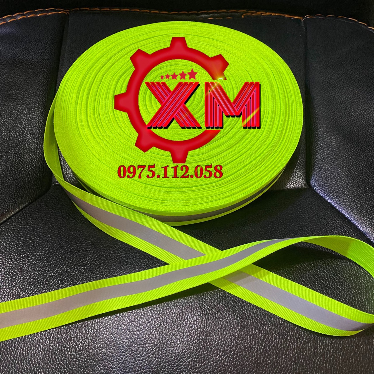 Phản quang vải bản rộng 2,5cm x 100 mét