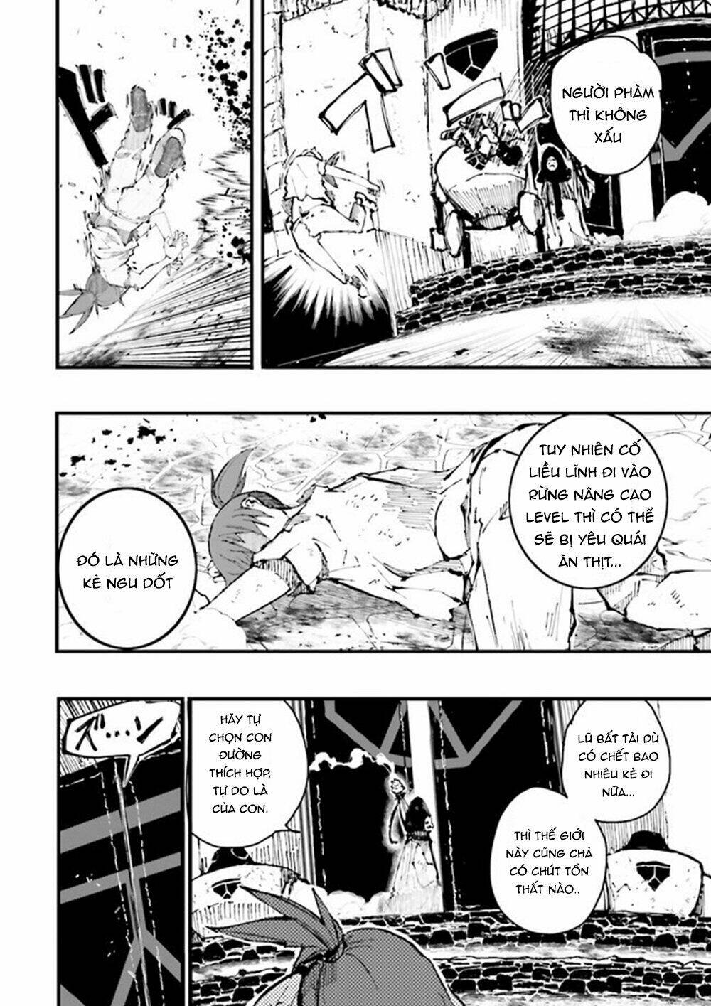 bắt đầu từ level 8.000.000 ở thế giới chỉ có giới hạn level max là 99 chapter 1 14