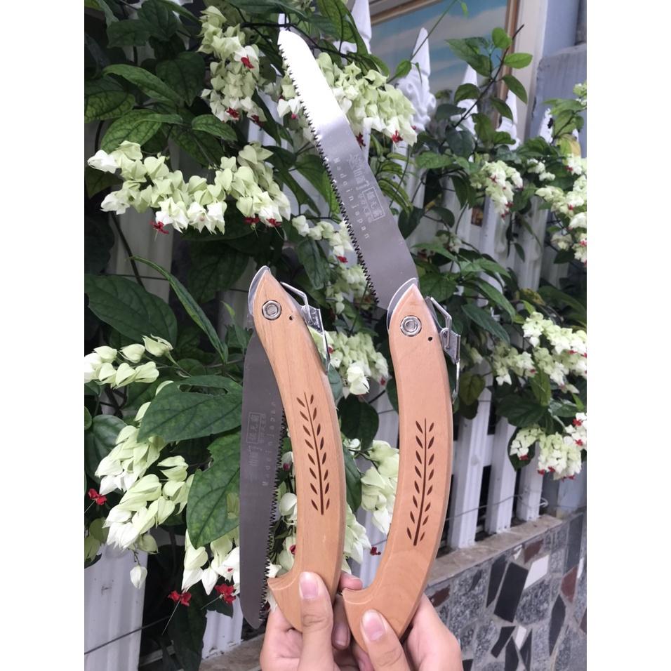 Cưa xếp cán gỗ cực kỳ sắc bén, Thép Nhật SK5