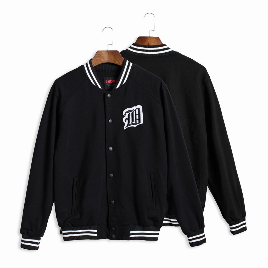Áo Khoác Bomber 2 Lớp Đẹp Lados 2044 - Thiết kế đơn giản, dễ mặc, form chuẩn cực chất