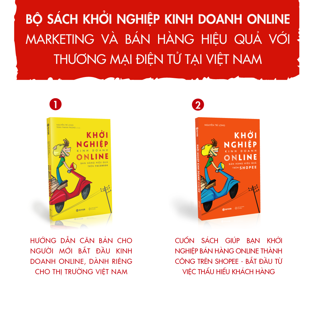 Bộ Sách Khởi Nghiệp Kinh Doanh Online - Marketing và Bán Hàng Hiệu Quả Với Thương Mại Điện Tử Tại Việt Nam