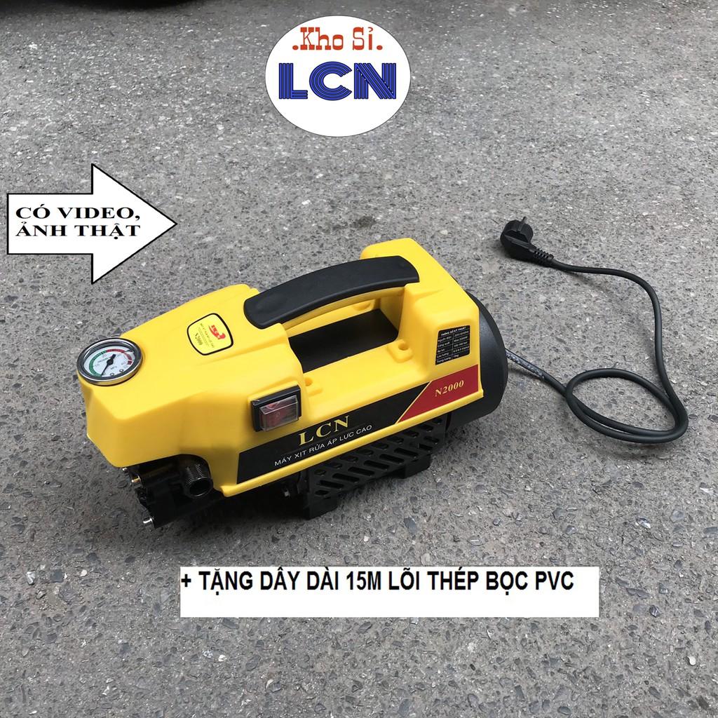 Máy Rửa Xe Áp Lực Cao LCN .Dây Đồng Hàng Loại 1. Máy Xịt Rửa Xe Chính Hãng