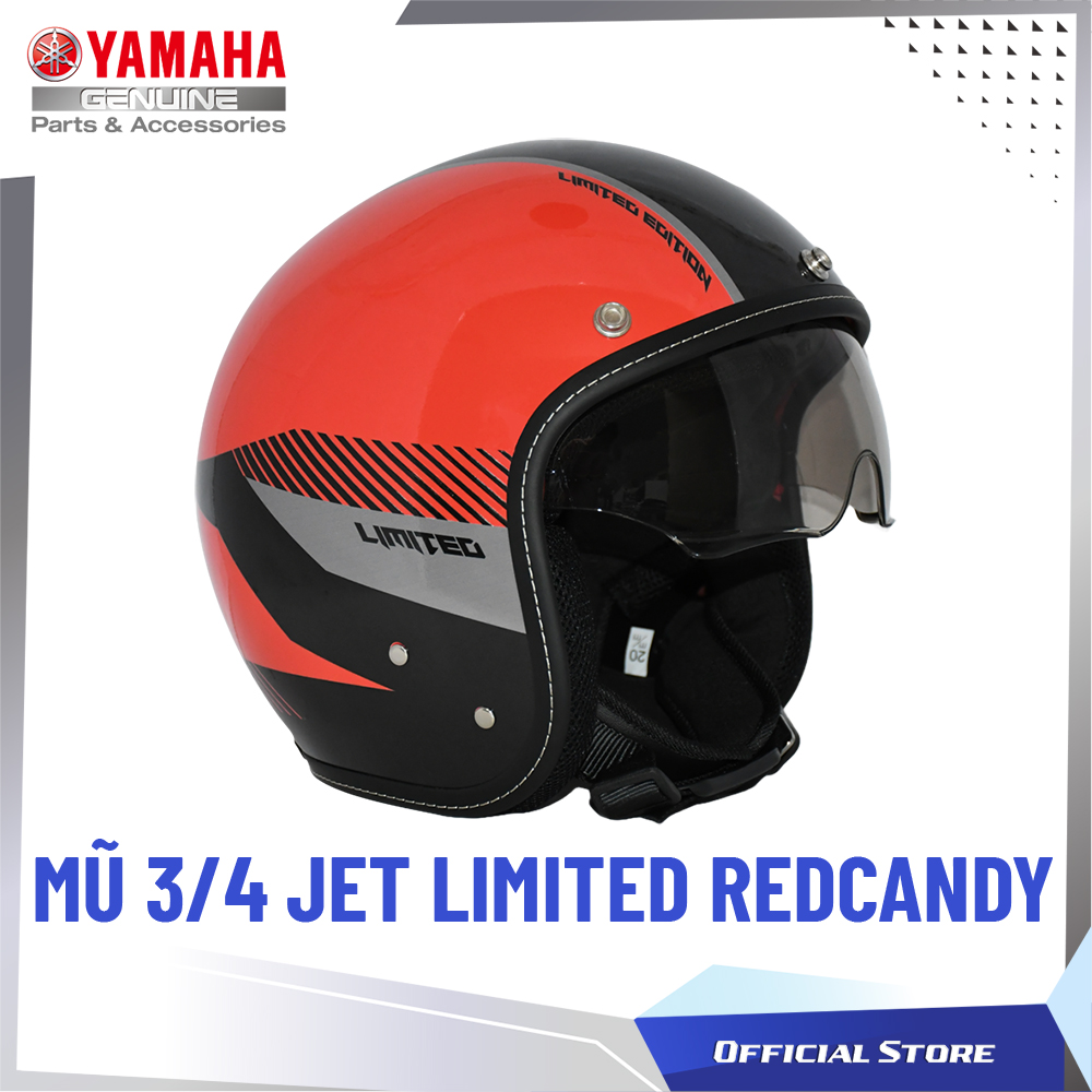 MŨ 3/4 JET LIMITED REDCANDY