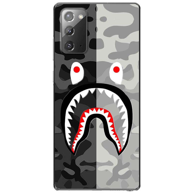 Ốp lưng dành cho Samsung Note 20, Note 20 Ultra mẫu Bape