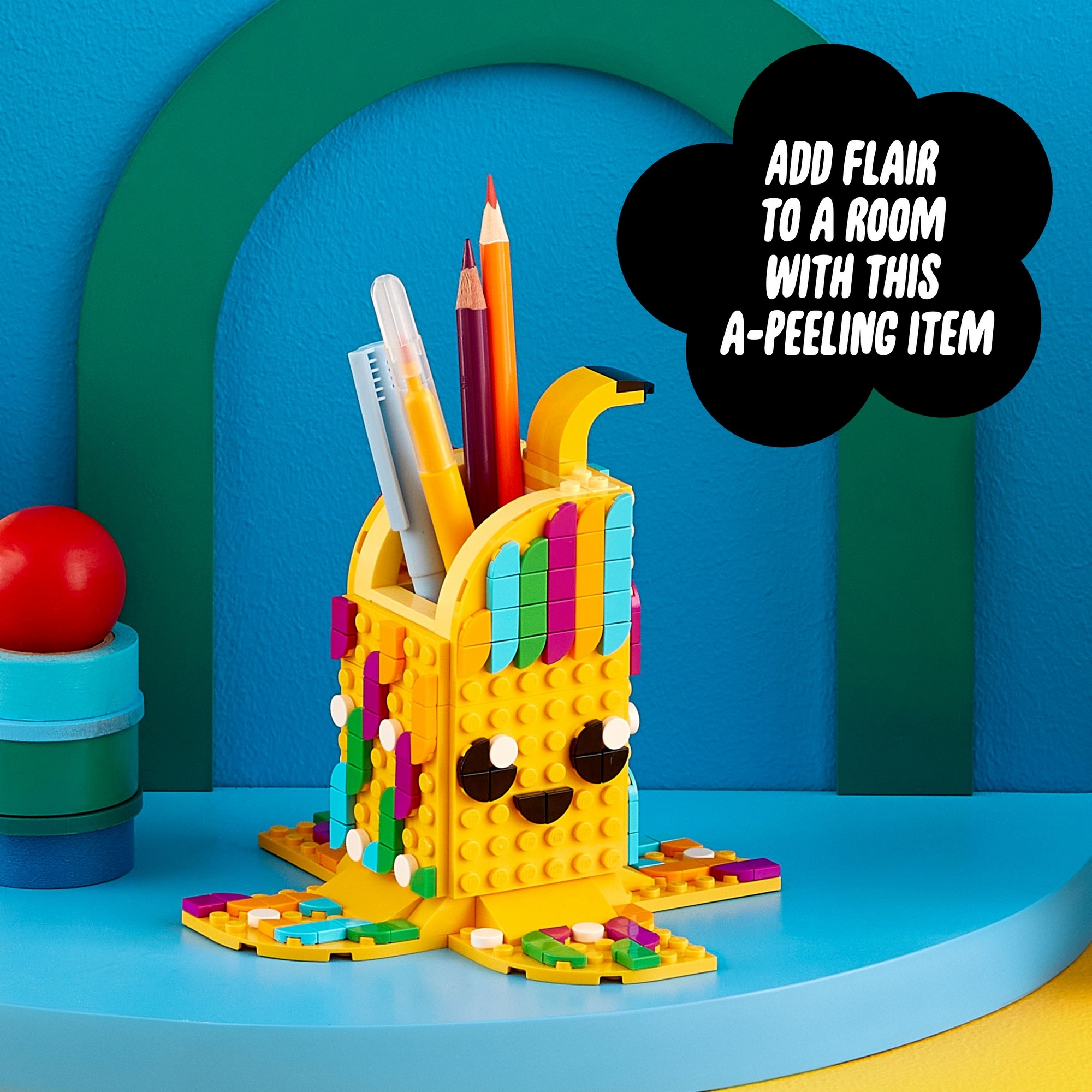 LEGO DOTS 41948 Hộp Viết Trái Chuối Dễ Thương (438 chi tiết)
