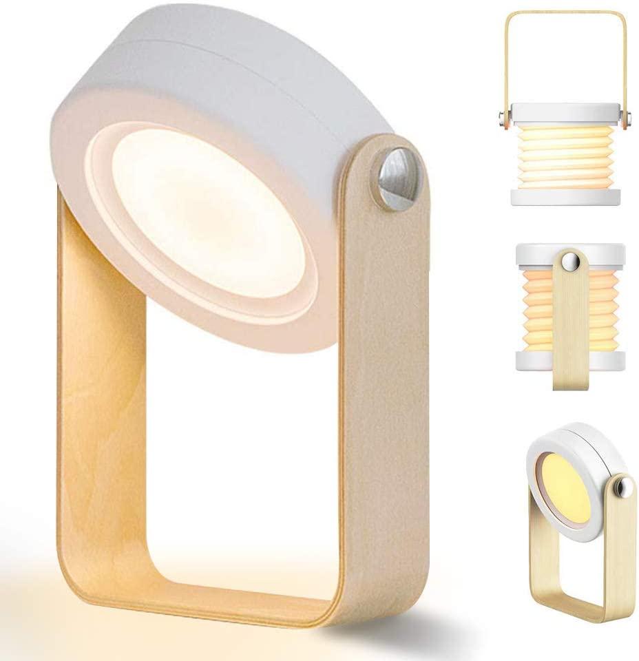 Ánh đèn phía dưới chạm vào đèn LED có độ mạnh của chiếc bàn làm việc, với khoang bằng gỗ có đèn độ sáng ba cấp, cái bàn cầm tay xếp, có chức năng chạm phòng ngủ