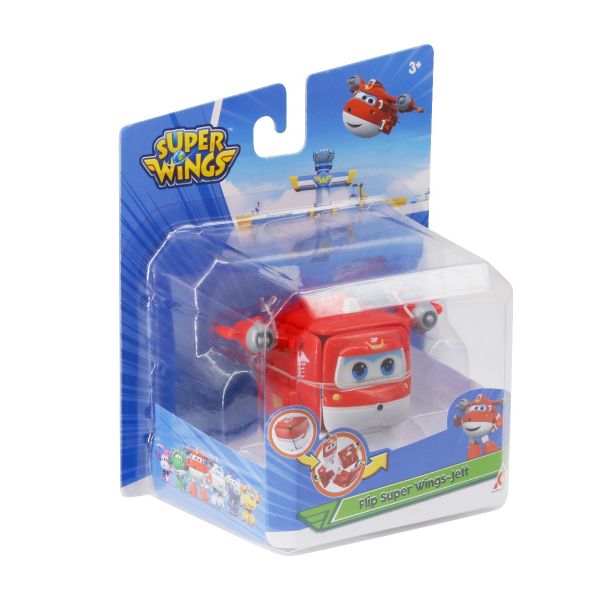 Đồ chơi mô hình SUPERWINGS Hộp biến hình Super wings- Jett tia chớp YW740571