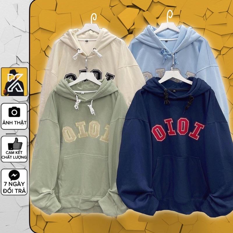 Áo Hoodie Dáng Rộng OIOI ulzzang