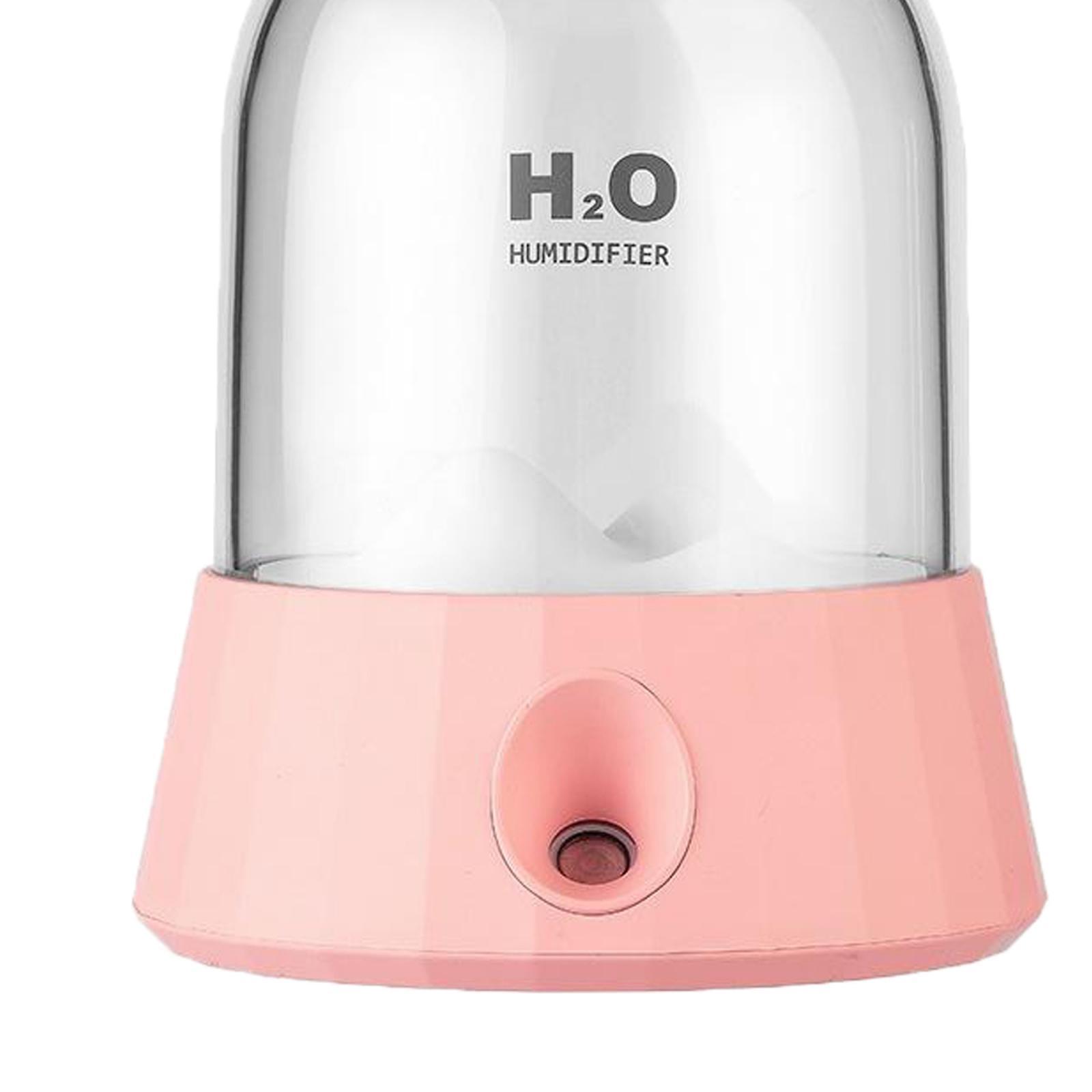 Portable Ultrasonic Humidifier USB Wireless Humidifier Face Steamer Pink
