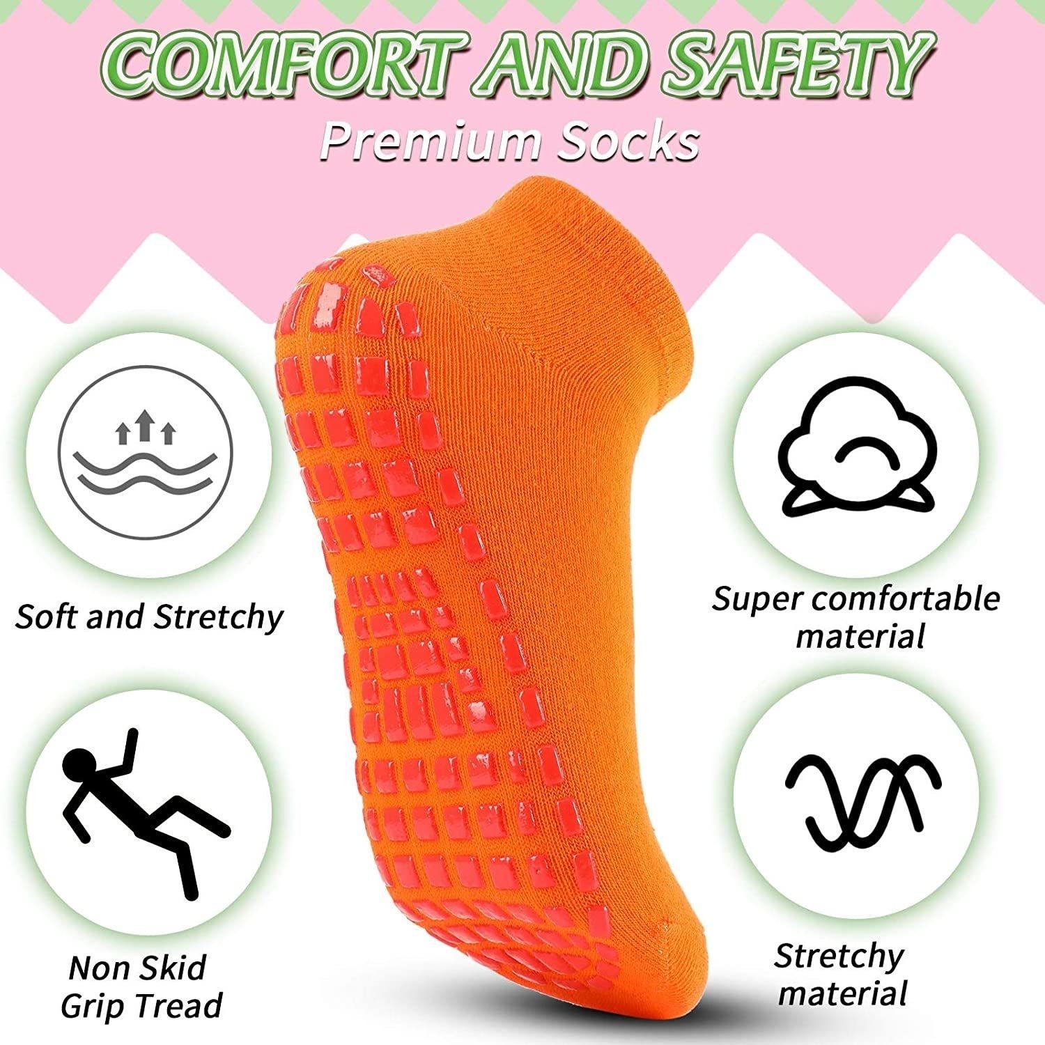 Vớ tấm bạt lò xo không trượt vớ yoga với tay cầm vớ chống trượt đều Color: baolan Size: 29-34 Size
