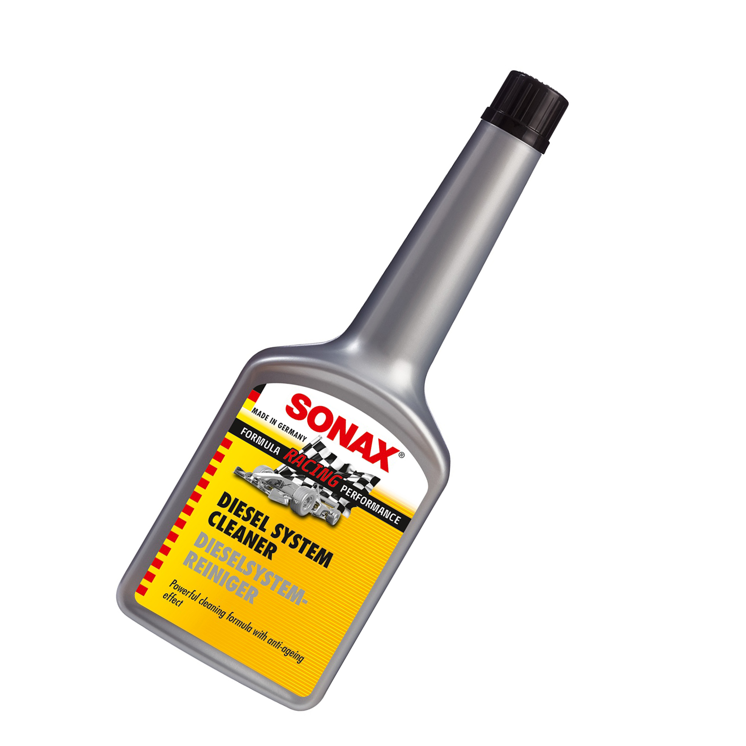 Phụ gia vệ sinh hệ thống dầu diesel toàn diện Sonax 518100 250ml - làm sạch động cơ, loại bỏ tạp chất, muội than, bôi trơn và bảo vệ động cơ