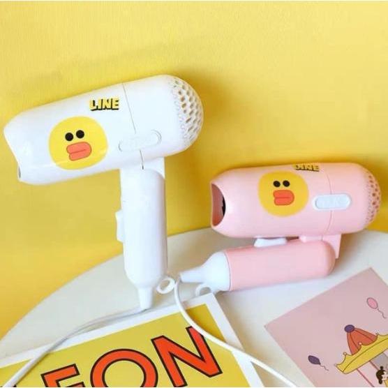 Máy sấy tóc hình thú mini gấp gọn-dùng đi du lịch tiện lợi