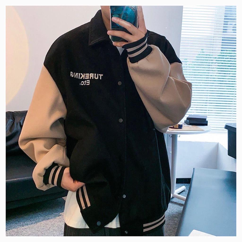 Áo khoác bomber nam ETC vải nỉ lót dù 2 lớp dày dặn form rộng unisex - SHOP MAYLAN