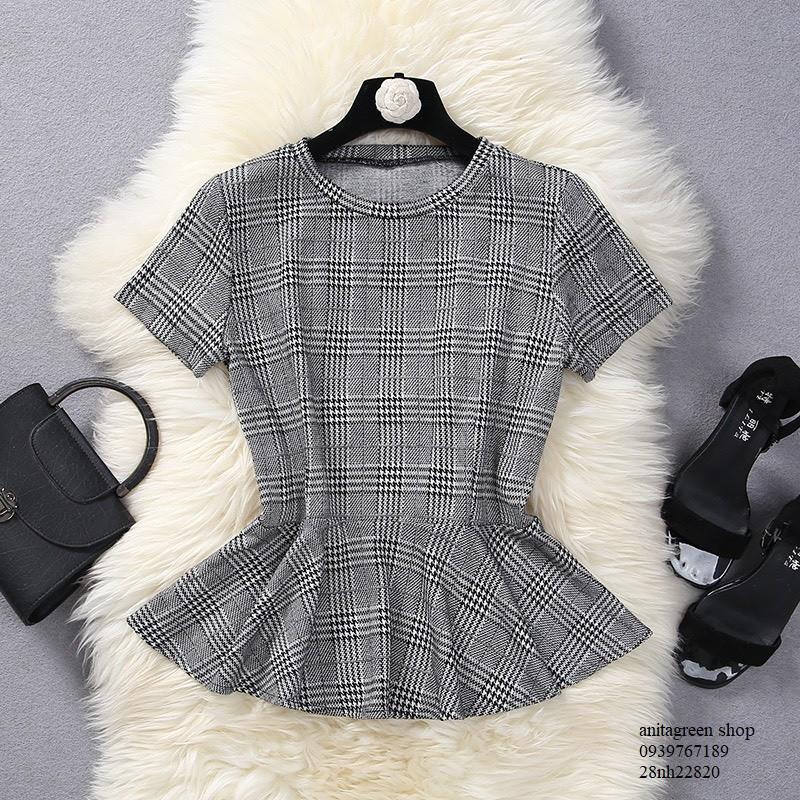 Nh22820-ÁO KIỂU NỮ PEPLUM