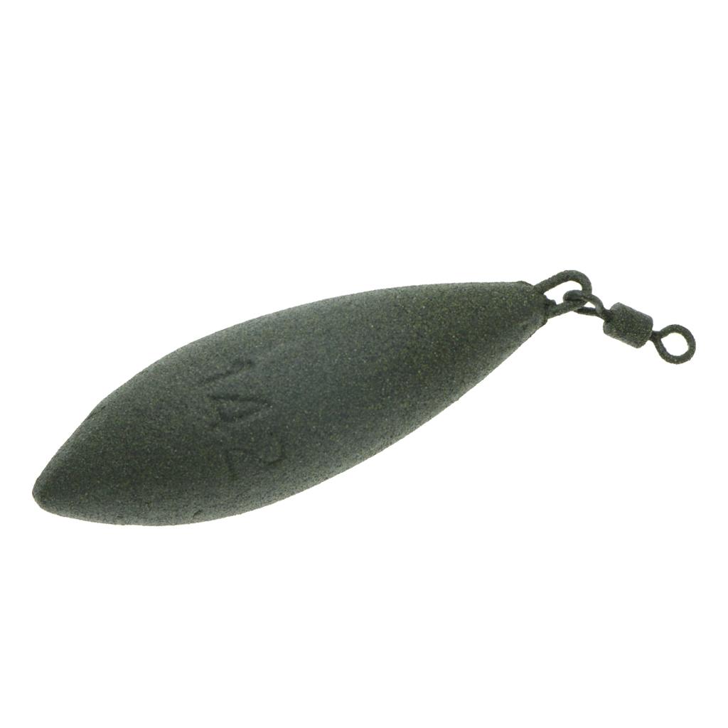 Fishing Weight Lead Sinker Drop Hook Plummet Terminal Tackle Tool Green