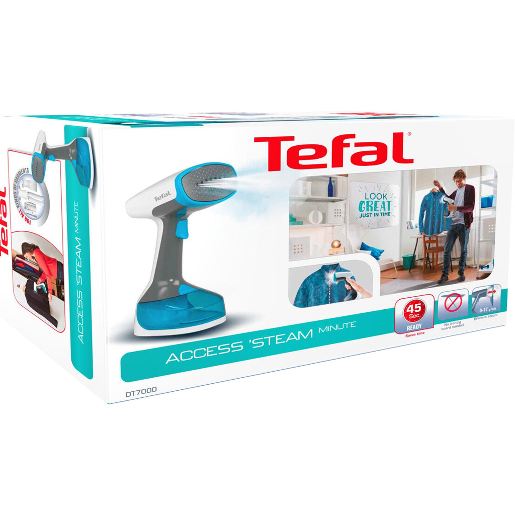 Bàn ủi hơi nước cầm tay tiện lợi Tefal DT7000E0 -1100W- Hàng chính hãng