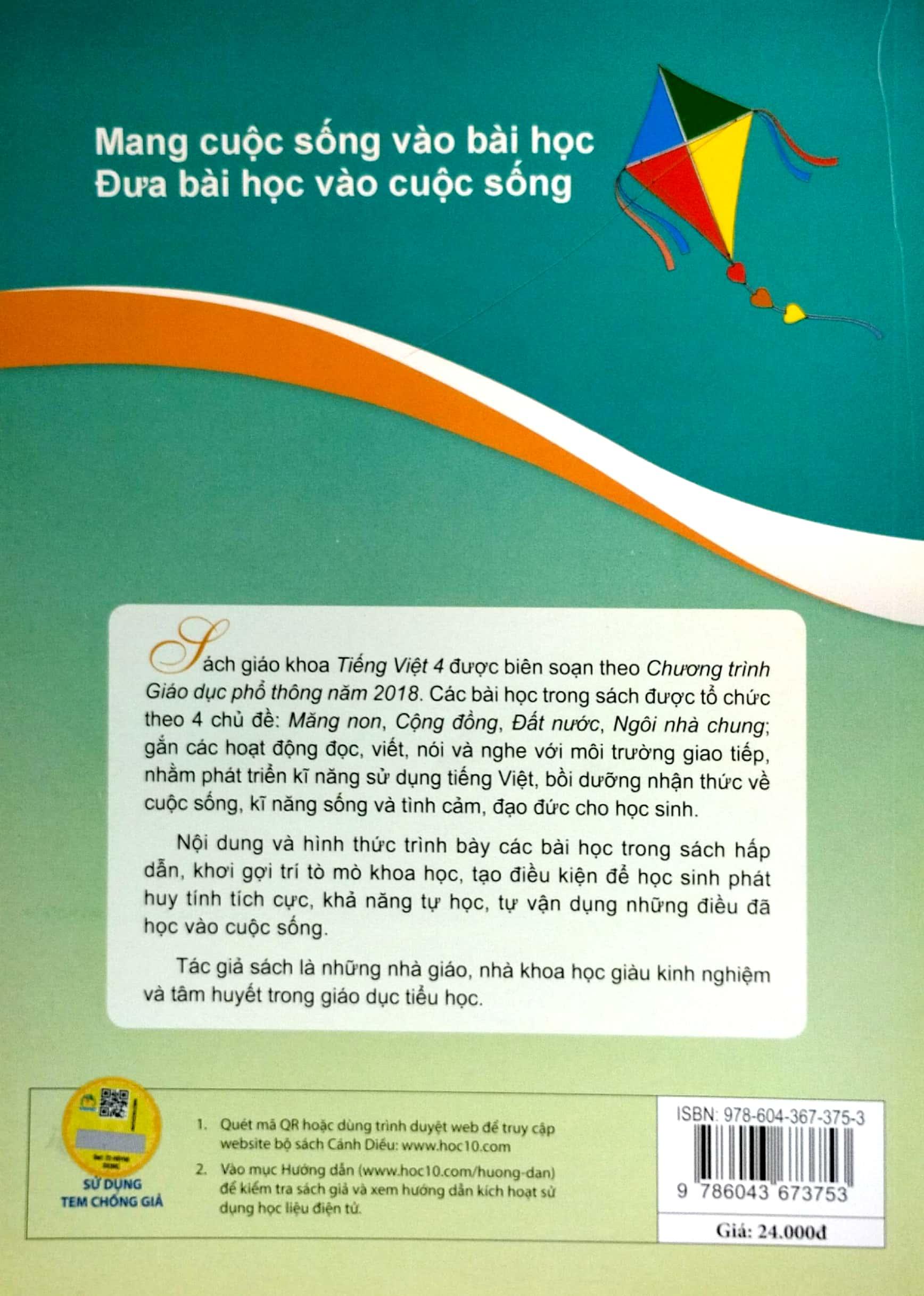 Tiếng Việt 4 - Tập 2