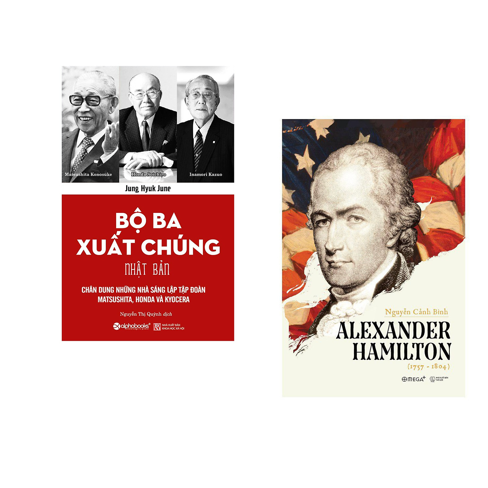 Combo 2 cuốn sách: Alexander Hamilton  + Bộ Ba Xuất Chúng Nhật Bản