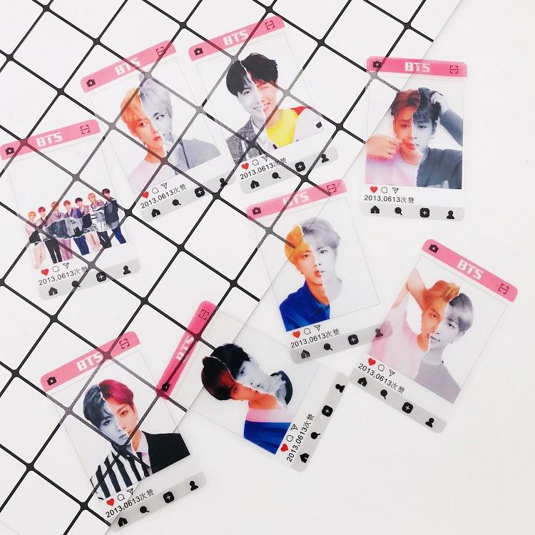 Card BTS love yourself trong - nhựa mềm