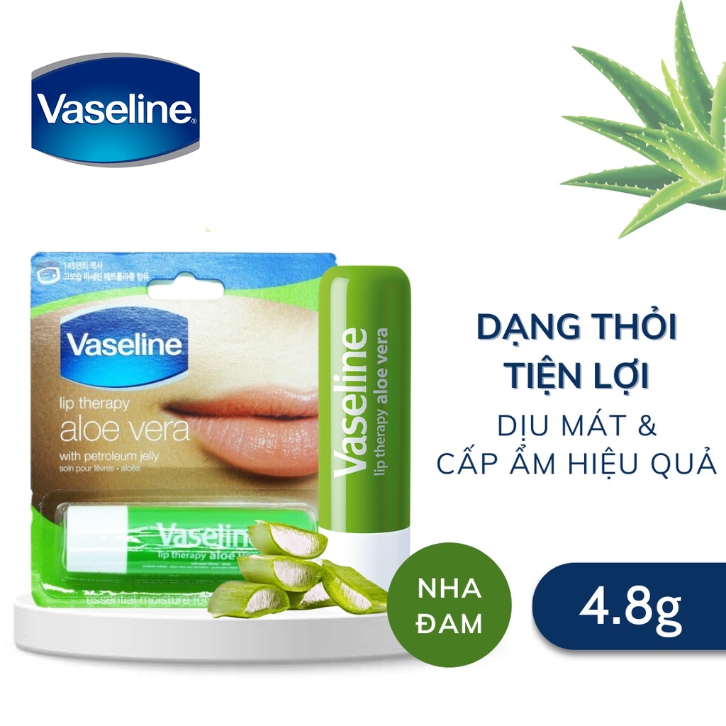 Vaseline Sáp Dưỡng Môi Lô Hội