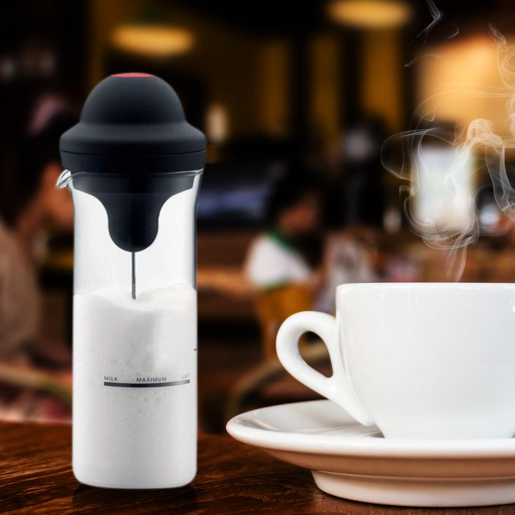 400Ml Điện Bọt Sữa Đánh Trứng Cầm Tay Phối Khuấy Bình Cốc EggBeater Cappuccino Frother Di Động Bếp Cà Phê Đánh Dụng Cụ