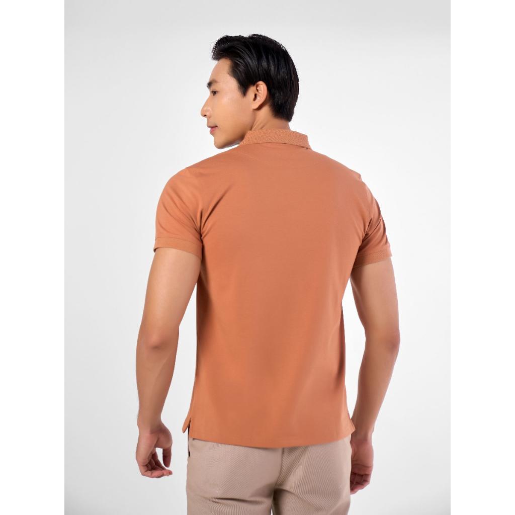 OWEN - Áo Polo nam ngắn tay Owen màu cam 231361 - Áo thun có cổ nam