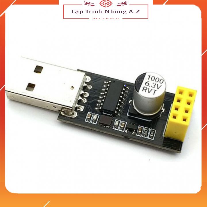 [Lập Trình Nhúng A-Z][140] Mạch Nạp ESP8266 ESP-01 CH340 USB to ESP8266 ESP01