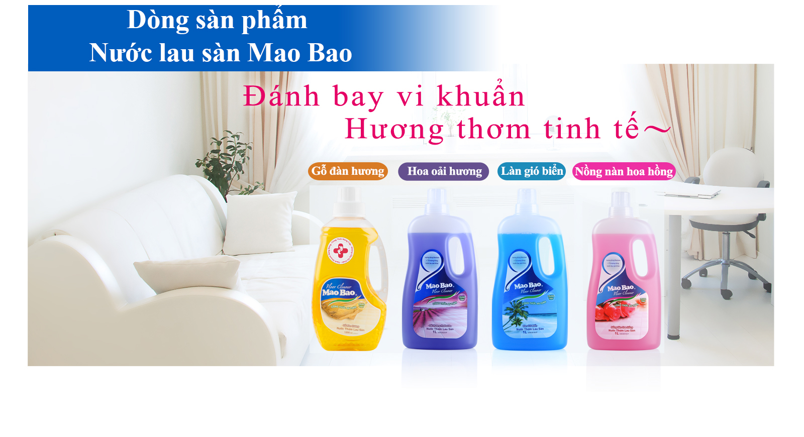 Nước Lau Sàn Gỗ Đàn Hương 1200ml 