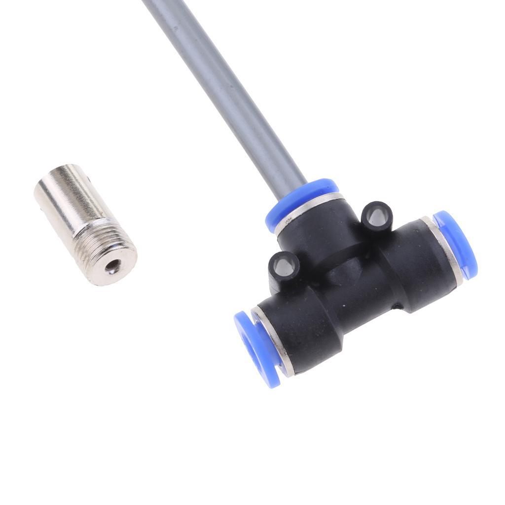1/4'' Air Blower Blow Spray Gun + 3.5m Recoil Hose Dust Blower Clean Nozzle