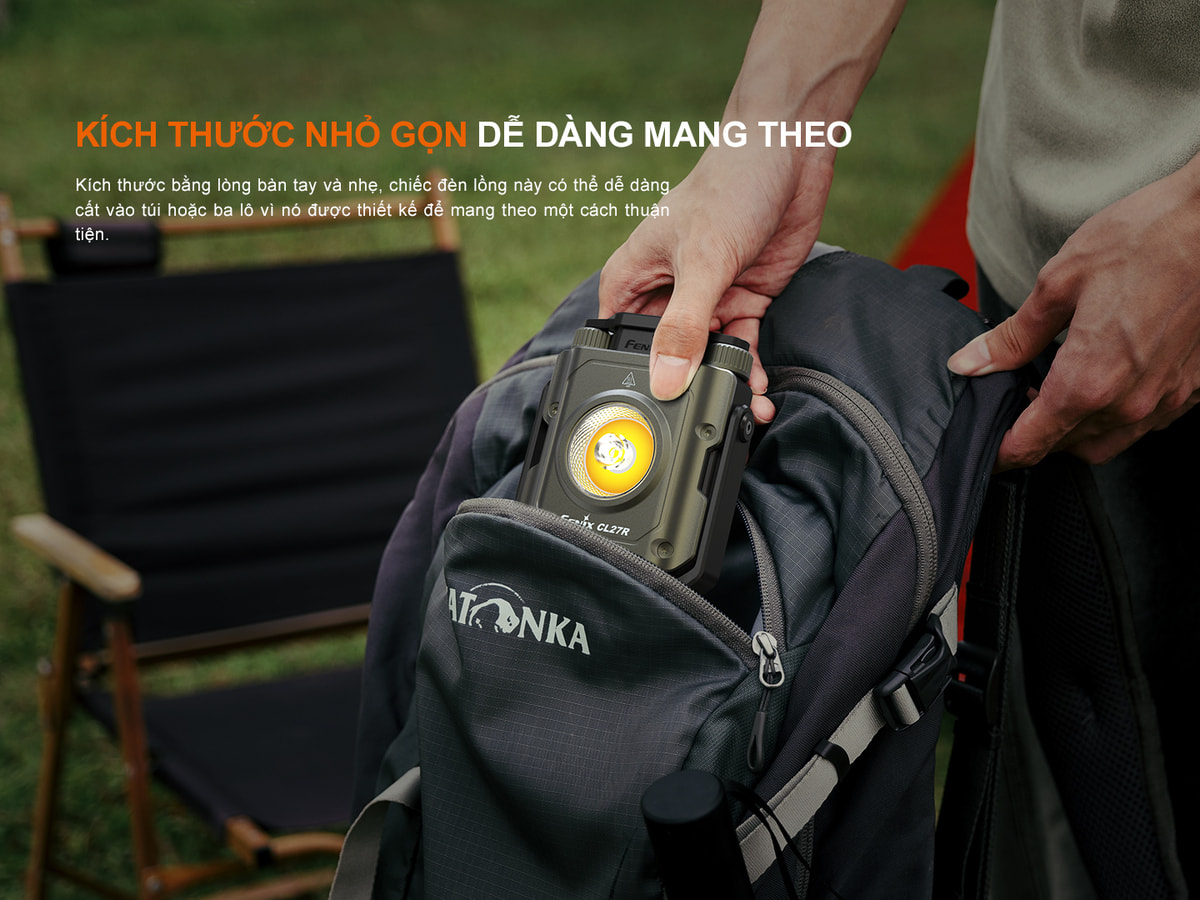 Đèn pin dã ngoại, đa năn Fenix CL27R