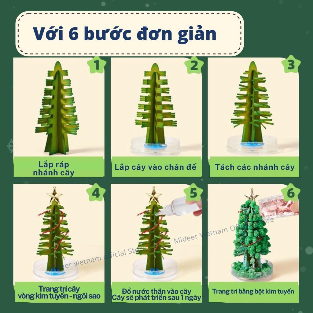 Cây Thông Tự Nở Thần Kì mideer Magic Christmas Tree