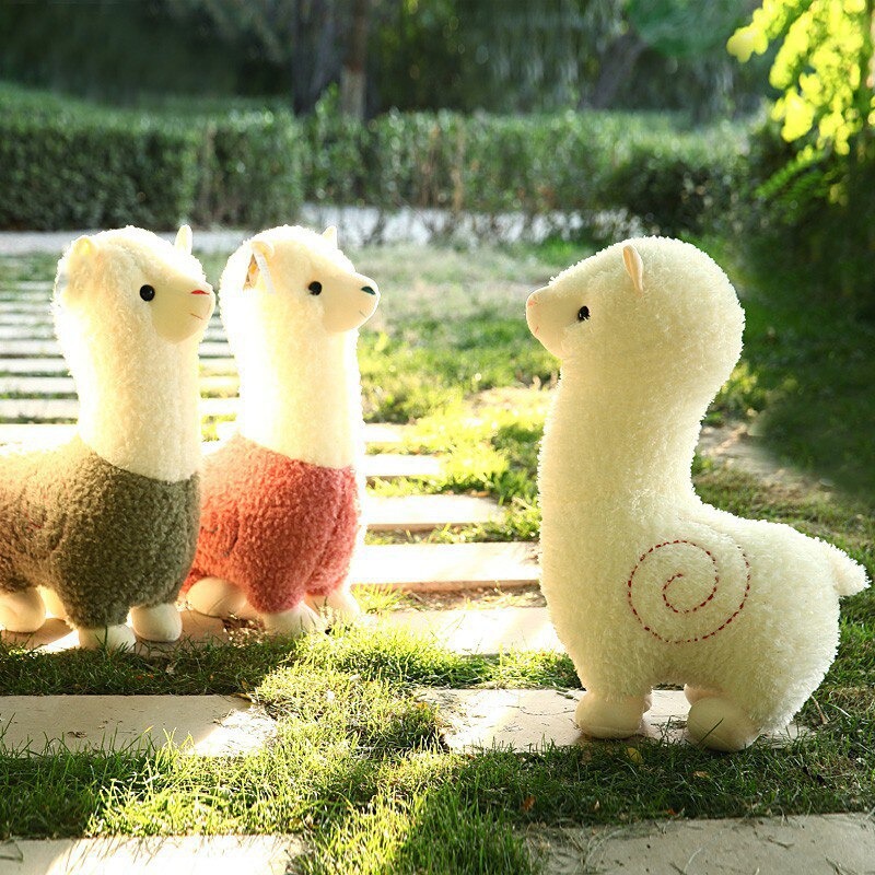 Thú nhồi bông lạc đà ALPACA - Quà tặng gấu bông lạc đà siêu dễ thương - Size từ 28cm đến 65cm - Gối ôm mềm mịn cho bé