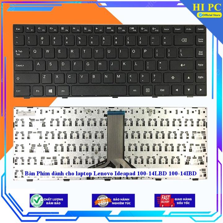 Bàn Phím dành cho laptop Lenovo Ideapad 100-14LBD 100-14IBD - Hàng Nhập Khẩu